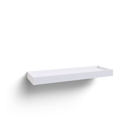 NEWAGE PRODUCTS Home Floating Shelf, 42in, White 81041